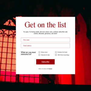 Fantasy Opt in Form 1