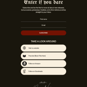 Dark Romance Opt in Form 1