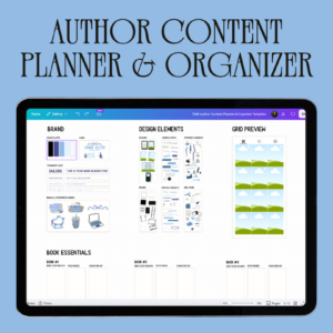 Author Content Planner & Organizer